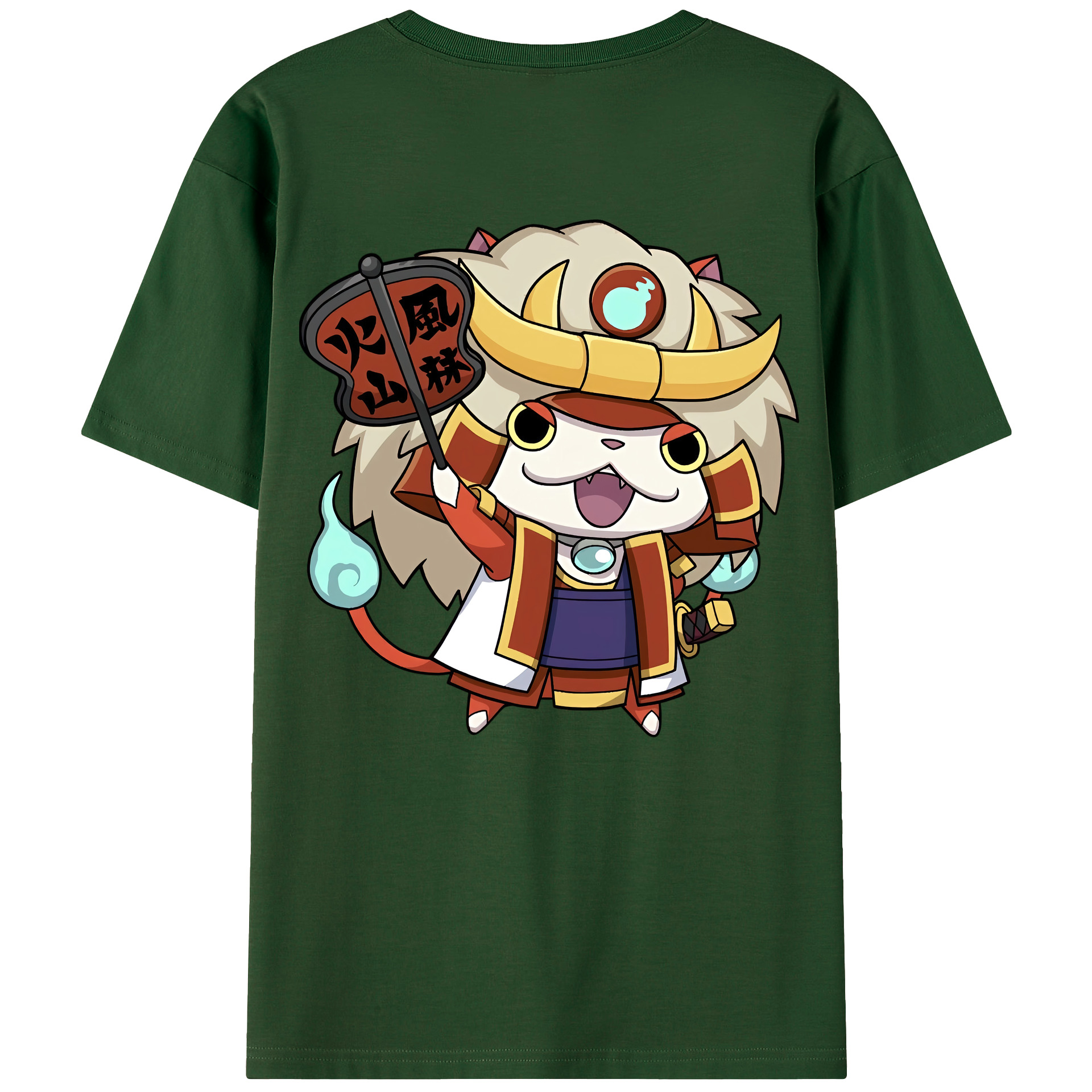 （画像用） 妖怪ウォッチ Yo-kai Watch 綿100％半袖Tシャツ（背面プリント）